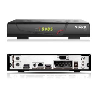 VIARK SAT RECEPTOR SATÉLITE DVB-S2 CON H.265 HEVC FULLHD WIFI LAN HDMI USB